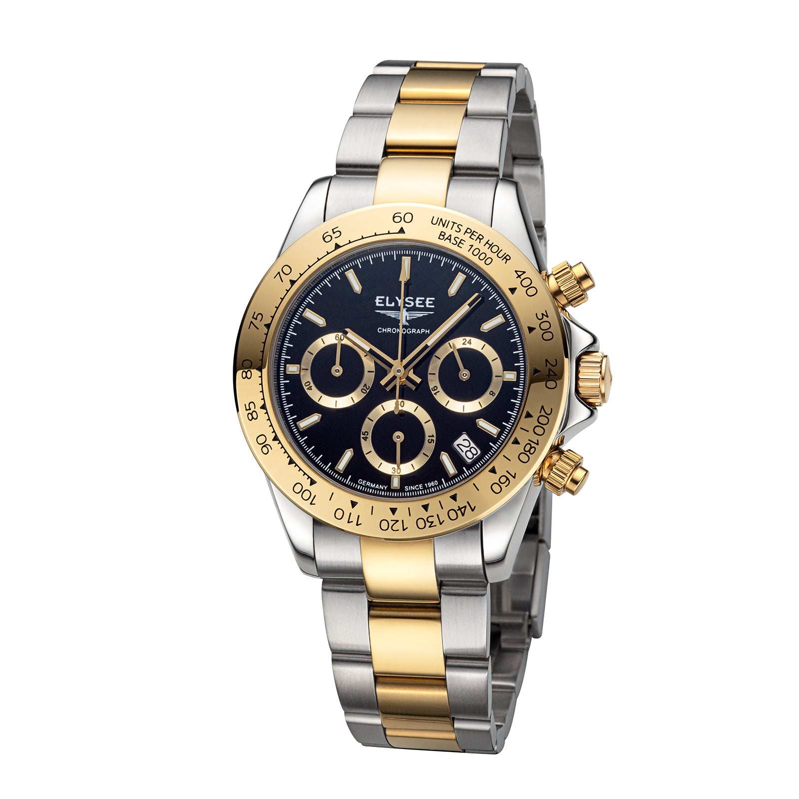 - - Elysee Pro Watches Uhren GMT – Elysee Ceramic 80590