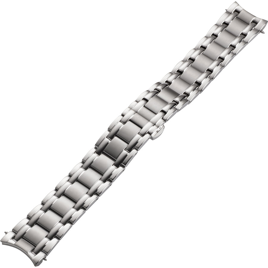 Uhrenarmband - Poliertes - - – The Doppel-Faltschließe Doppel-Faltschließe 20 mm Uhren Elysee mit Magpie Edelstahl-Armband mit