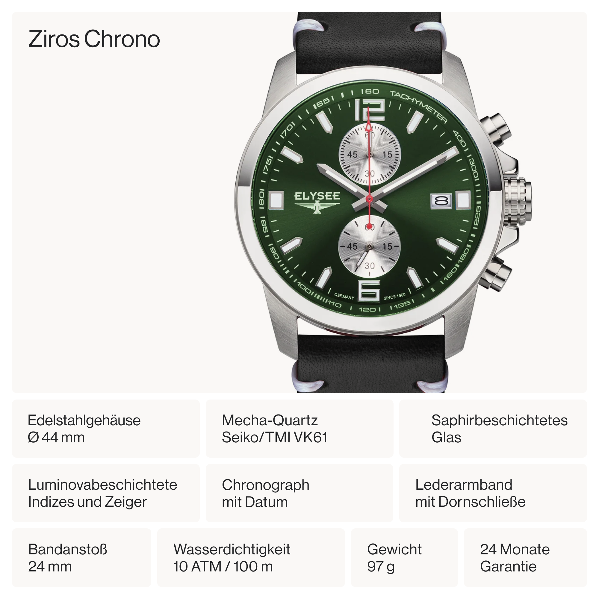 Ziros Chrono - 80563 - Chronograph