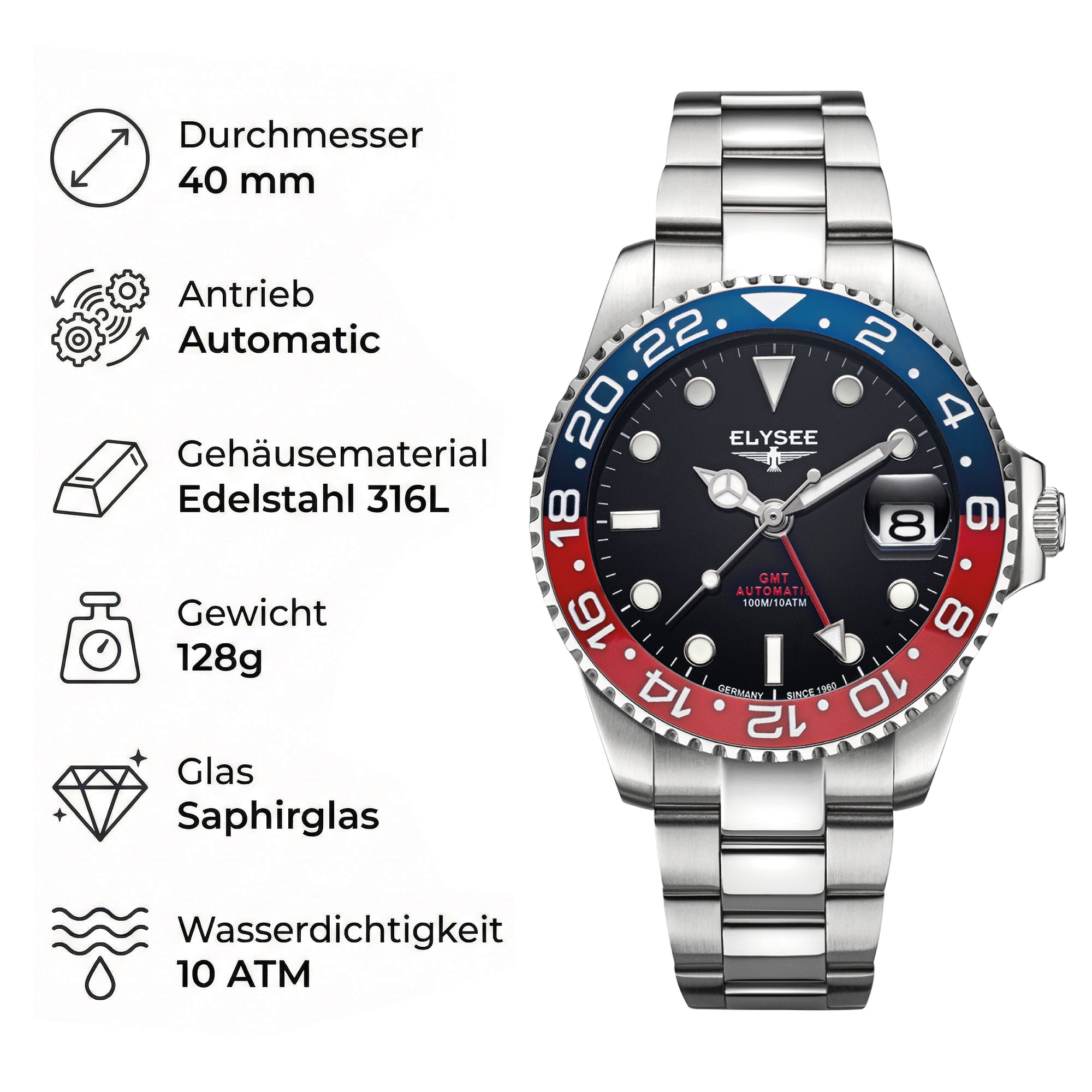 GMT AUTOMATIC Ceramic 80607