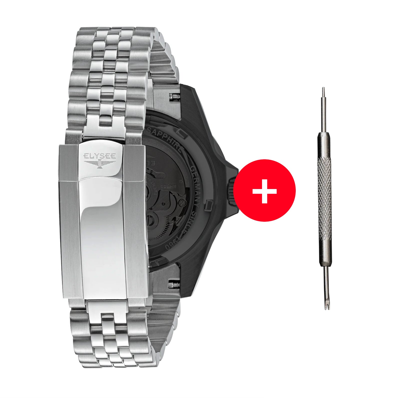 Fünf-Link Jubilee Armband für GMT Automatic inkl. Federsteg Tool