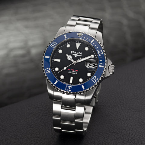 – - Pro watch Elysee Uhren Ceramic Ocean - automatic - Elysee Watches 80582